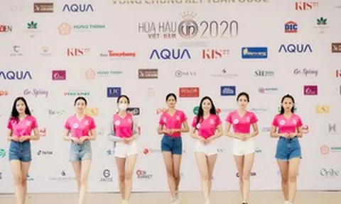 35 thí sinh quyến rũ trên sàn tập, hào hứng chuẩn bị đêm chung kết HHVN 2020